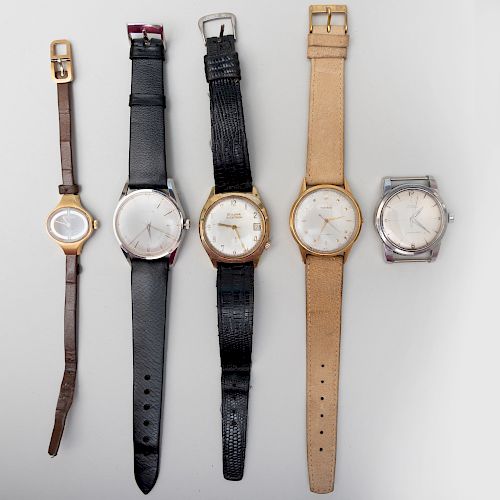 Group of Five Watches