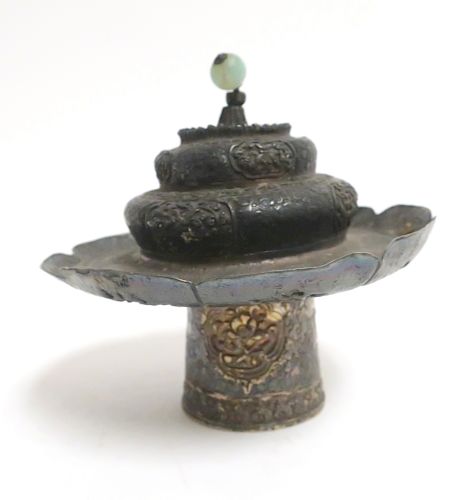 Sino-Tibetan Butter Lamp and Assoc. Cover