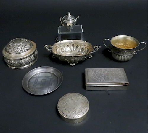 Two English Silver Salvers