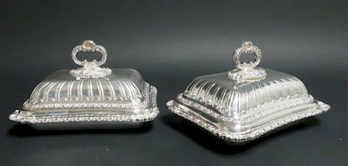 Wm. Hutton & Sons Entree Dishes, c.1885