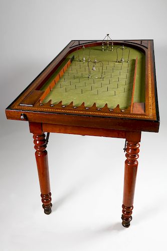 FRENCH FRUITWOOD PINBALL GAME