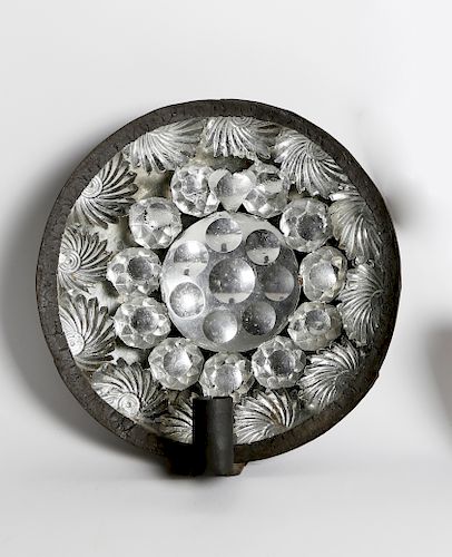 AMERICAN REFLECTIVE CANDLE SCONCE