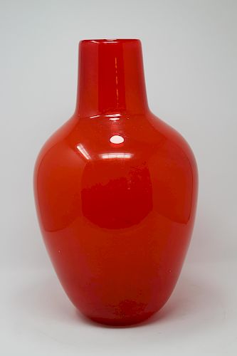 Hand Blown Italian Murano Glass Vase
