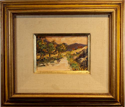 Signed, 20th C. Impressionist Landscape