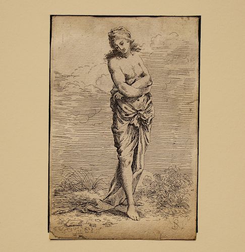 Salvator Rosa (Italian, 1615 - 1673) Engraving