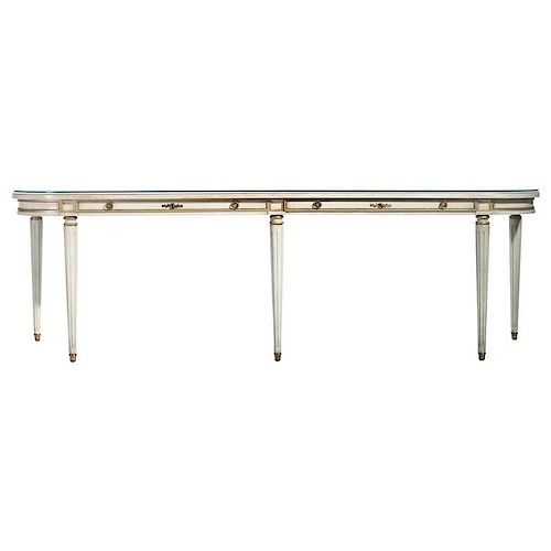 Monumental French Louis XVI Style Console, 1950s