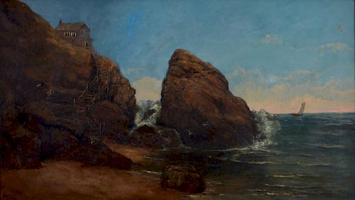 Alexander Williams Seascape Oil on Canvas