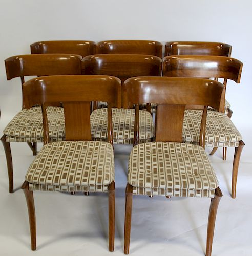 Set of 8 Fine Quality Klismos Chairs After T.H.