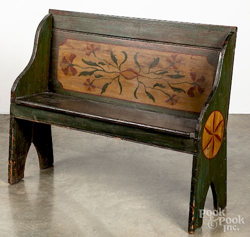 Mortised bench