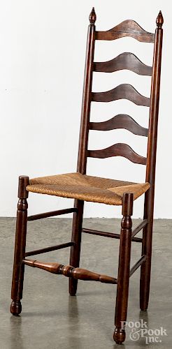 Ladderback weavers chair