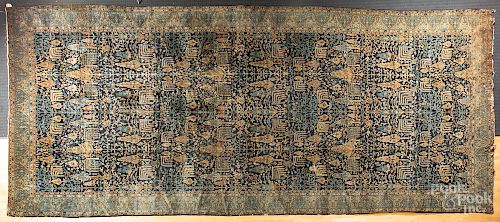 Palace-size Oriental carpet