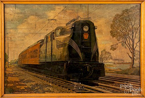 Three Grif Teller train prints