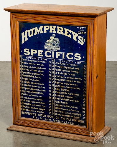 Humphrey's medicine cabinet