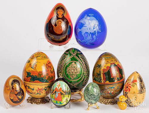 Russian decorative eggs