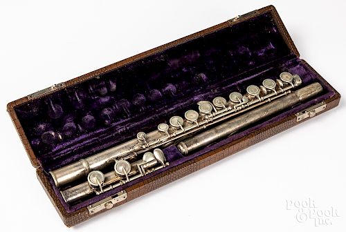 Antique French flute