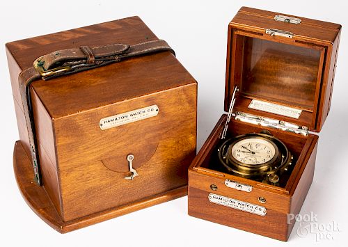 Hamilton model 22 Marine chronometer