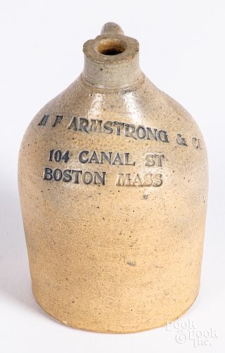 Miniature stoneware merchant's jug