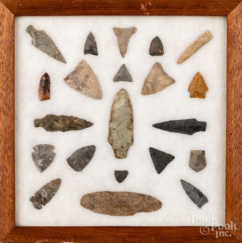 Native American stone artifacts