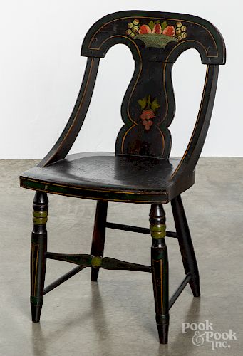 Painted side chair
