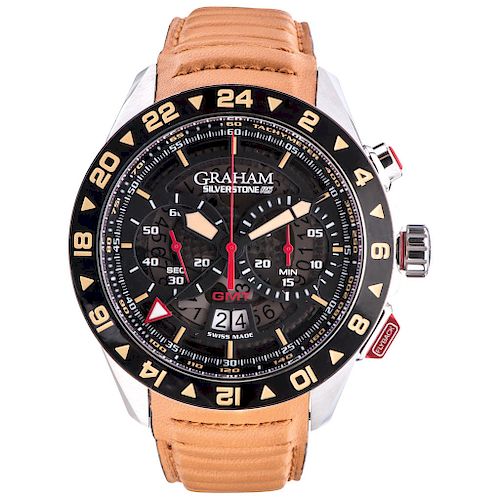 GRAHAM SILVERSTONE RS GMT REF. GR2VWGF 01 wristwatch.