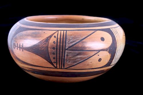 Elva Nampeyo (1926-1985) Hopi Polychrome Pottery
