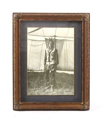 N.A. Forsyth Crow Apsaalooke Warrior Photo c. 1906