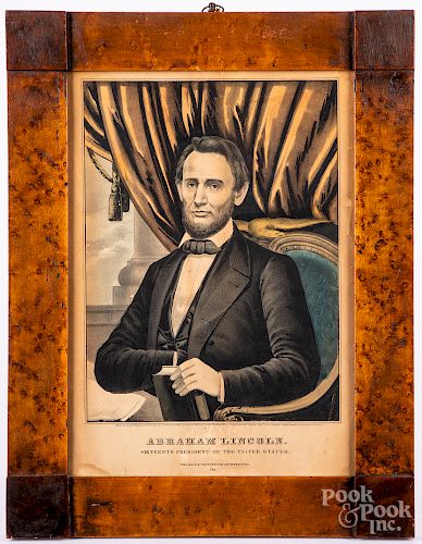 Two Abraham Lincoln lithographs