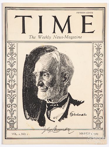 Volume 1, No. 1 issue of Time Magazine