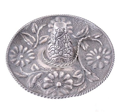 Sanborns Mexico Sterling Silver Souvenir Sombrero