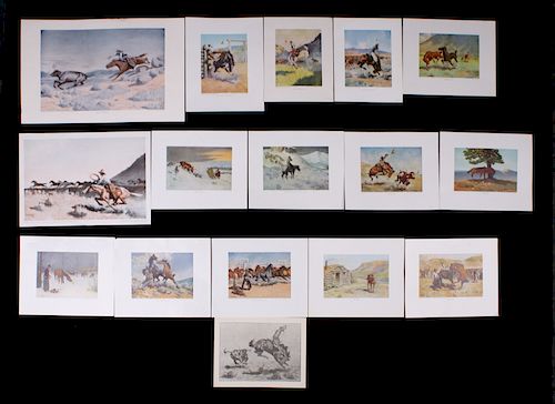 Will James Montana Cowboy Print Collection