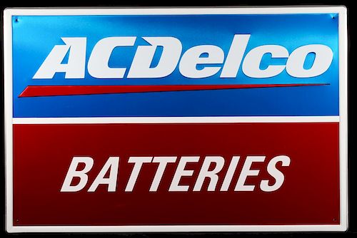 ACDelco Batteries Advertising Sign