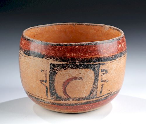 Maya Polychrome Bowl from Peten