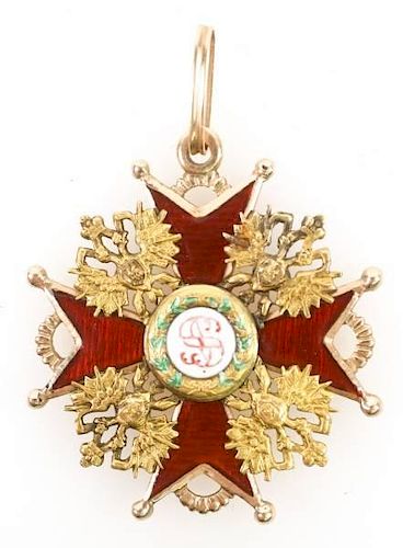 Russian Order of St. Stanislaus, Circa 1882-1905