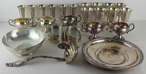 STERLING. Assorted Sterling Hollow Ware.