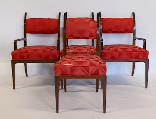 MIDCENTURY. Parzinger Originals Set Of 4 Chairs.