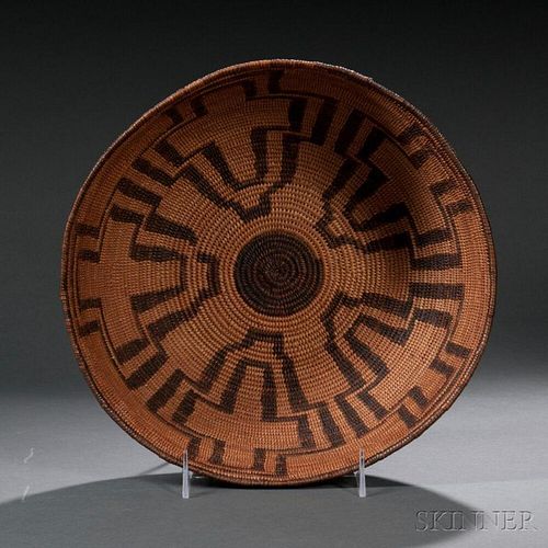 Apache Coiled Basketry Bowl