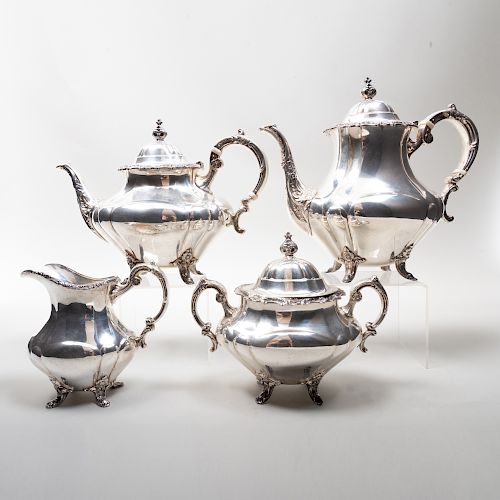 Reed & Barton Silver Four Piece Tea and Coffee Service