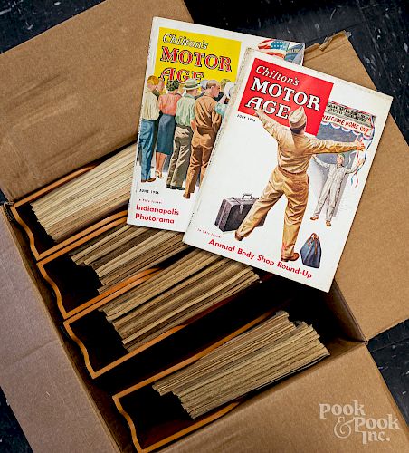 Chilton's Motor Age magazines