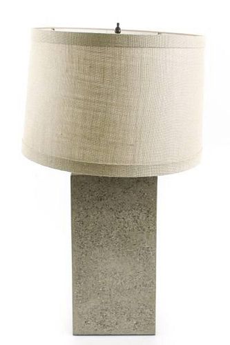 Currey & Company "Symbol" Polished Concrete Lamp