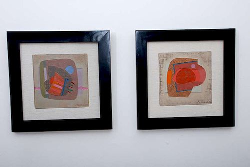 Pair of Paintings by JosÌÎå© Luis Serrano