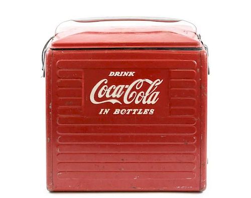 Vintage Action "Coca Cola" Handled Cooler