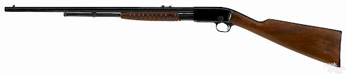 Remington model 12A pump action rifle, .22 caliber, with a 22'' round barrel. Serial #515936