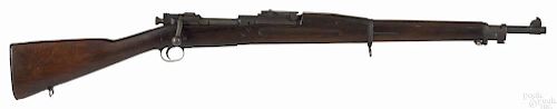 U.S. model 1903 Springfield rifle, 30-06 caliber, dated 5/42, with a 24'' round barrel