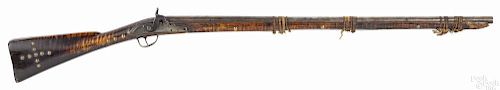 Lancaster County, Pennsylvania Native American Indian percussion trade gun, .60 caliber