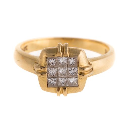 A Ladies 18K Diamond Ring by LeVian
