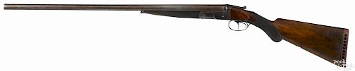 Colt model 1883 double barrel side by side hammerless shotgun, 12 gauge, standard model