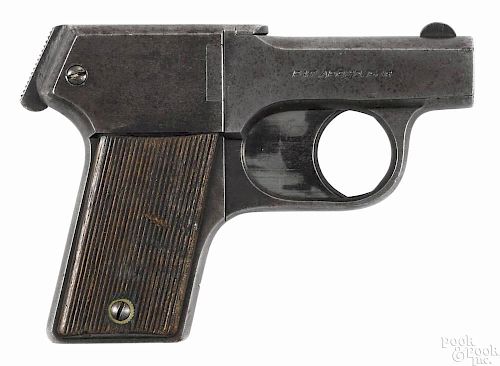 Mossburg Brownie four-barrel pistol, .22 caliber, with 2 1/2'' barrels. Serial #278. C & R