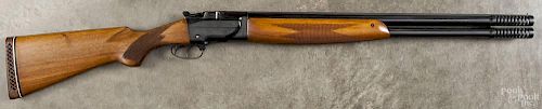 Czechoslovakian double barrel shotgun, 12 gauge, with double triggers and 26'' barrels