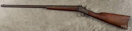 Remington Arms rolling block rifle, .32 rimfire caliber, with a 23 1/2'' octagonal barrel