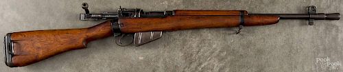 Enfield no. 5 MK I bolt action jungle carbine, .303 British caliber, with a 20 1/2'' barrel